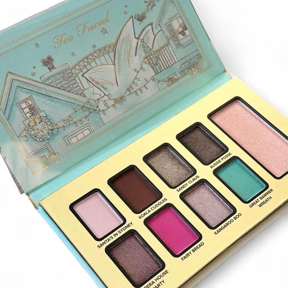NEW Too Faced Christmas In Sydney Eyeshadow Makeup Palette
